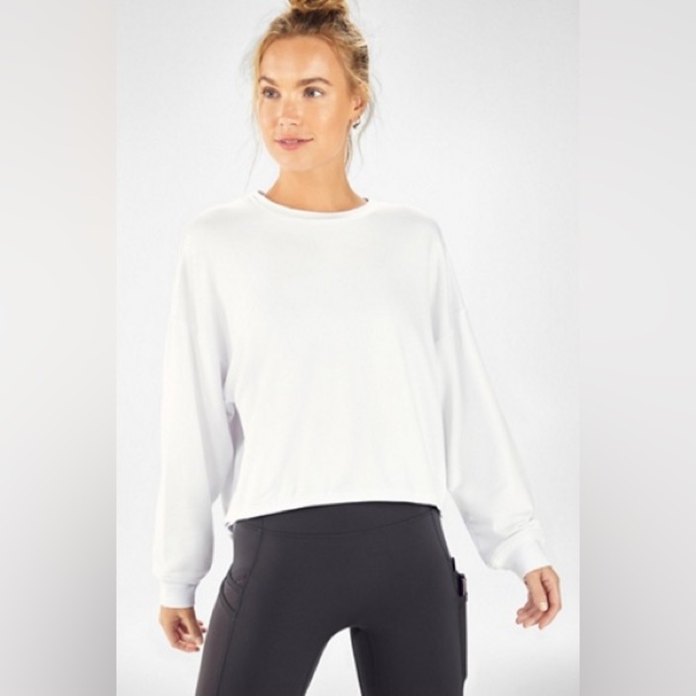 “Luxe Cinched Pullover” From Fabletics - image 1